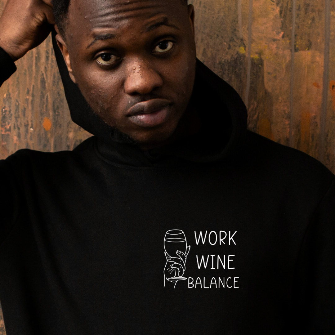 Work-Wine-Balance - Unisex Premium Kapuzenpullover