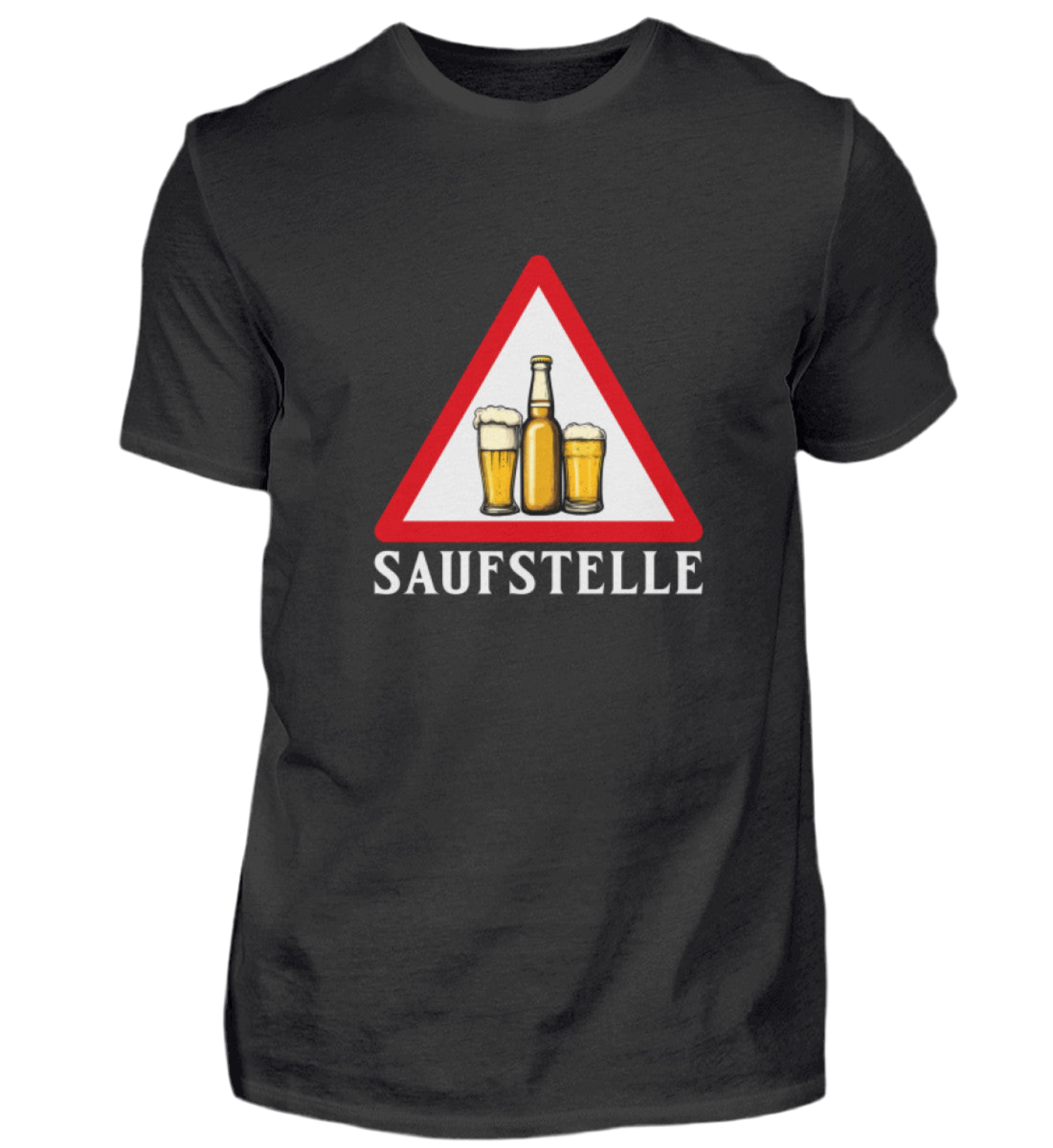 Saufstelle - Premiumshirt