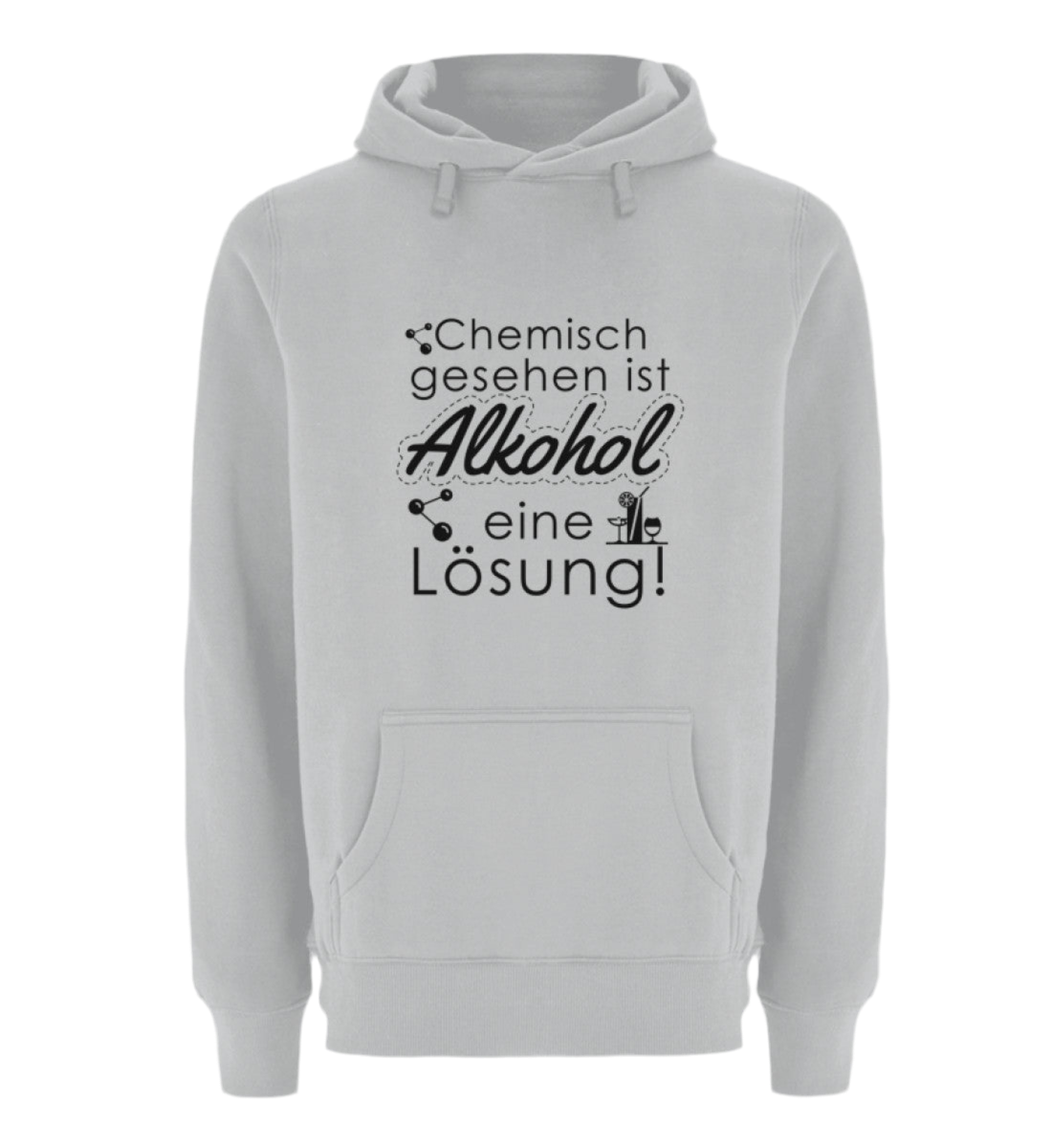Alkohol ist die Lösung - Premium Kapuzenpullover