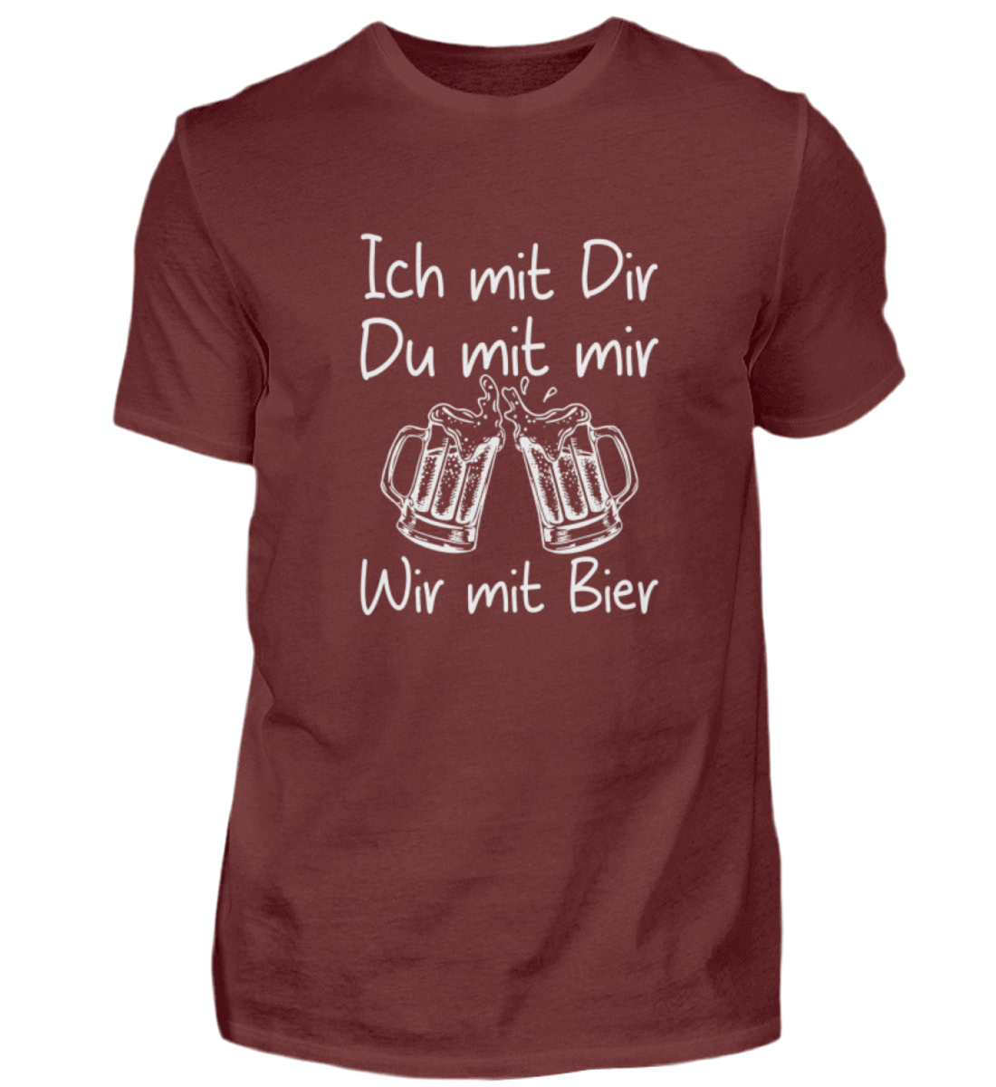 Wir mit Bier - Premiumshirt