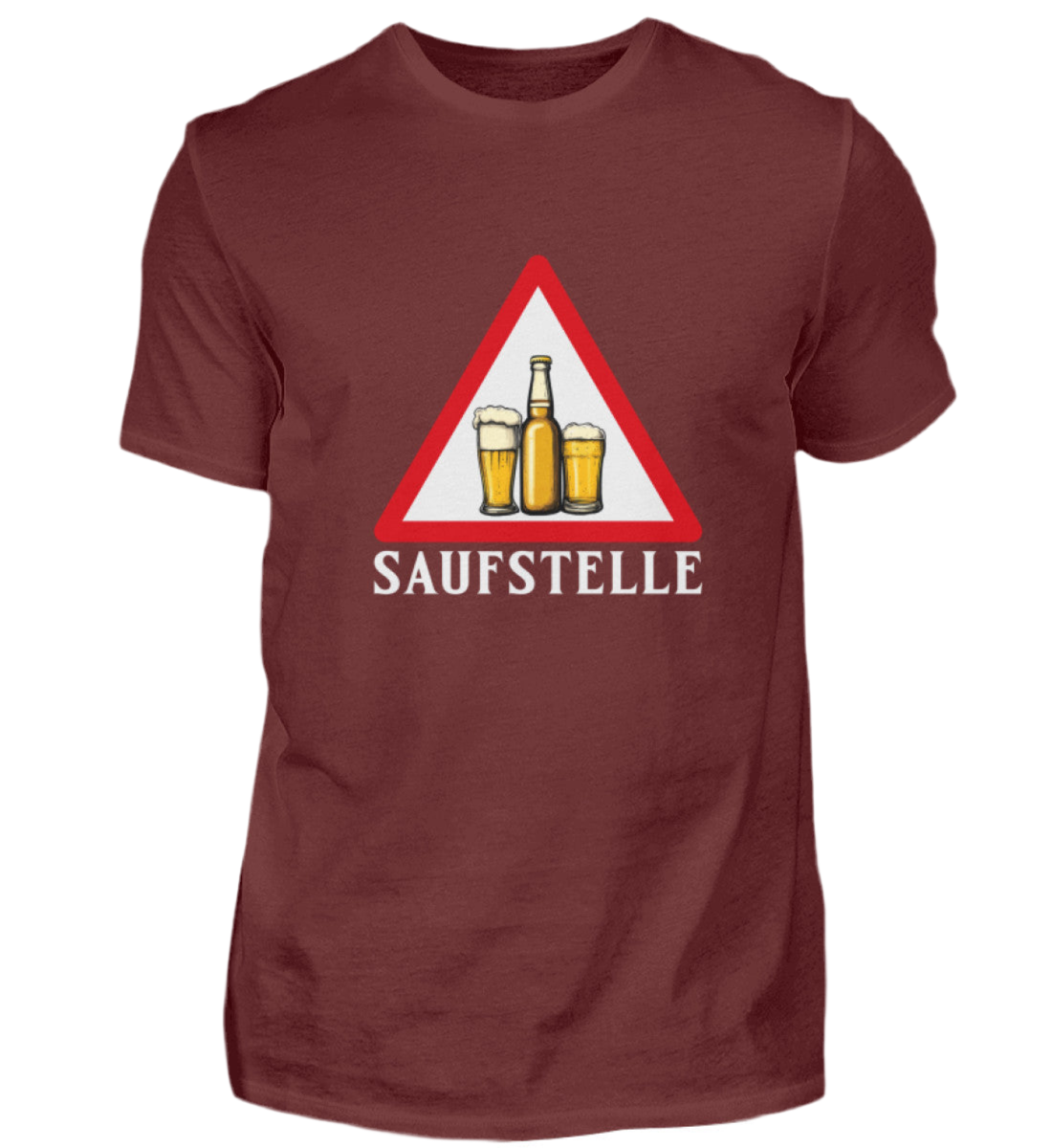 Saufstelle - Premiumshirt
