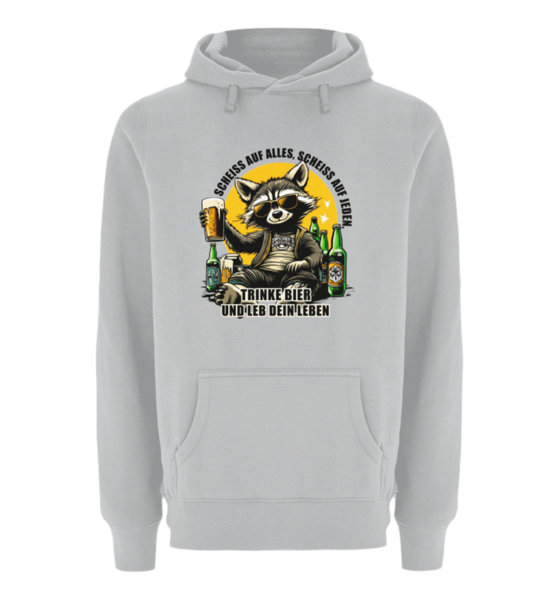 Leb dein Leben - Premium Kapuzenpullover
