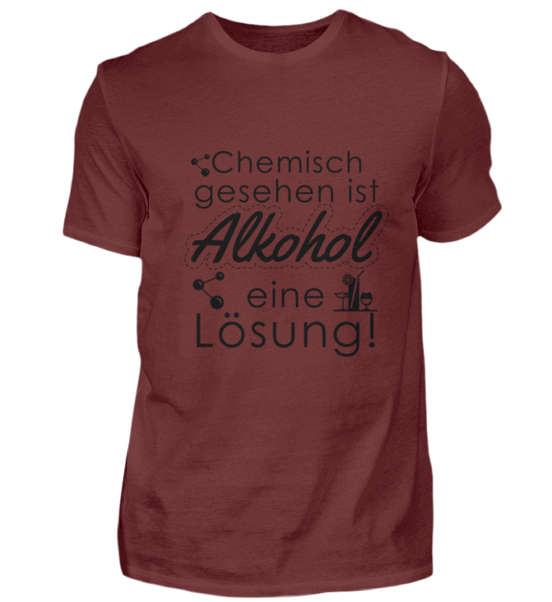 Alkohol ist die Lösung - Premiumshirt