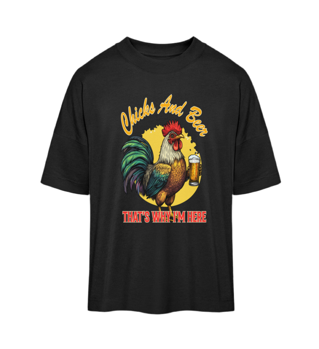 Chicks & Beer  - Organic Oversized Shirt