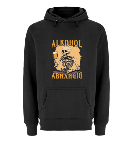 Alkohol Abhängig  - Premium Kapuzenpullover