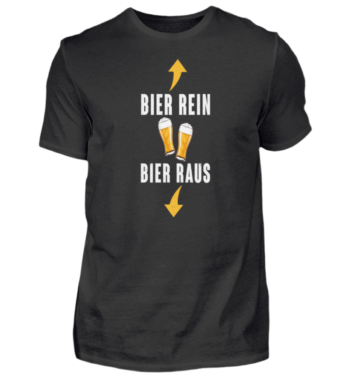 Bier rein, Bier raus - Premiumshirt