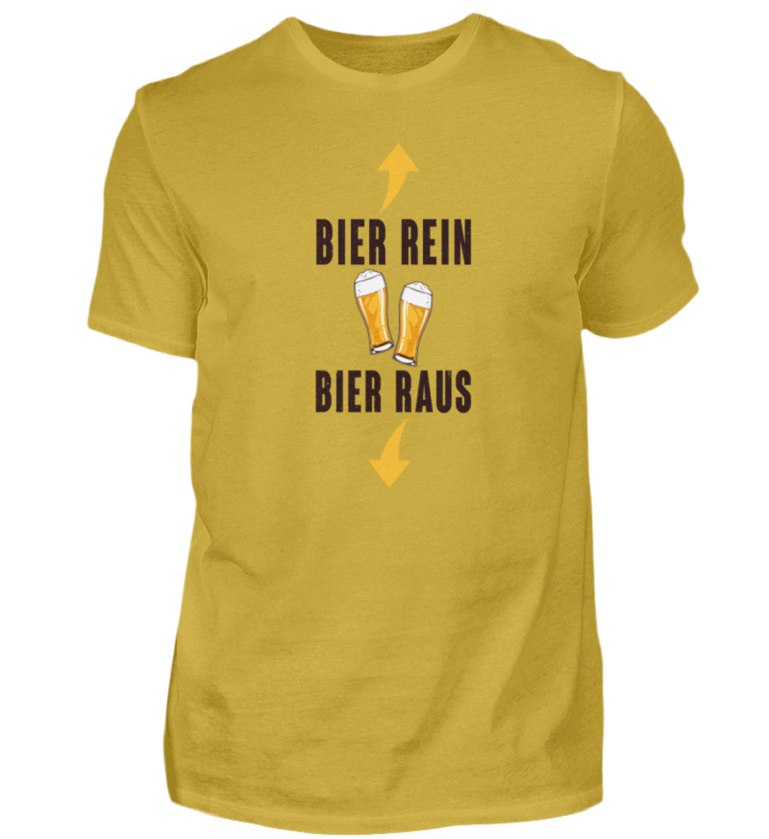 Bier rein, Bier raus - Premiumshirt