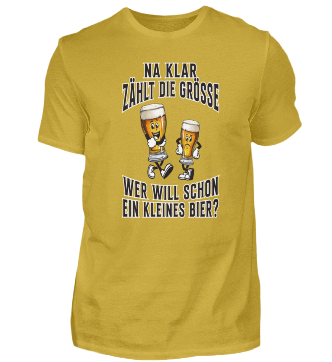 Wer will schon ein kleines Bier  - Premiumshirt