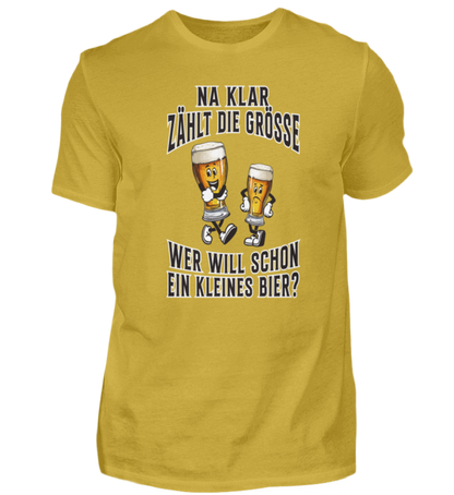 Wer will schon ein kleines Bier  - Premiumshirt