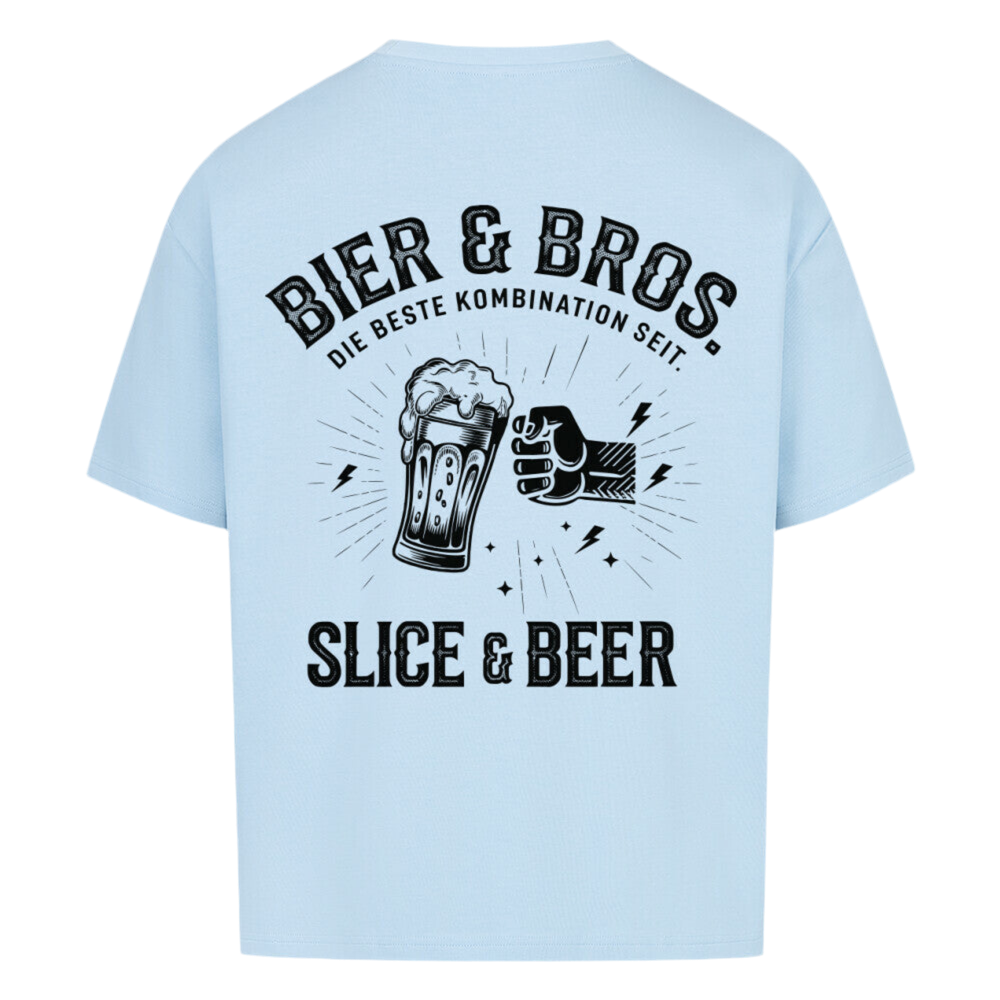 Bier & Bros Oversized Shirt Rücken