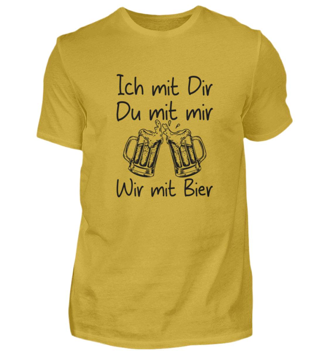 Wir mit Bier  -  Premiumshirt