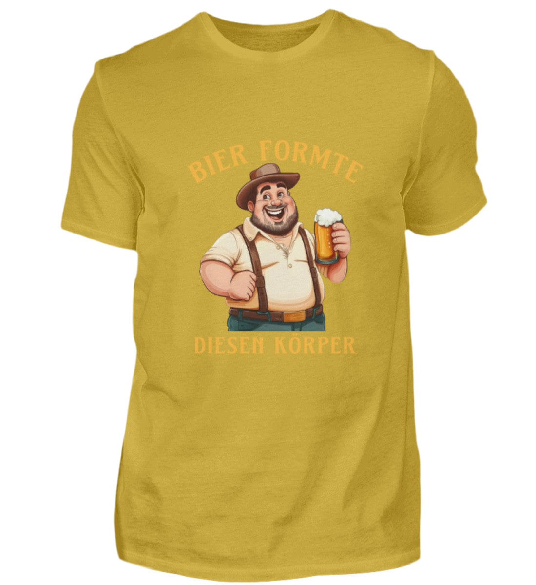 Bier formte diesen Körper  - Premiumshirt