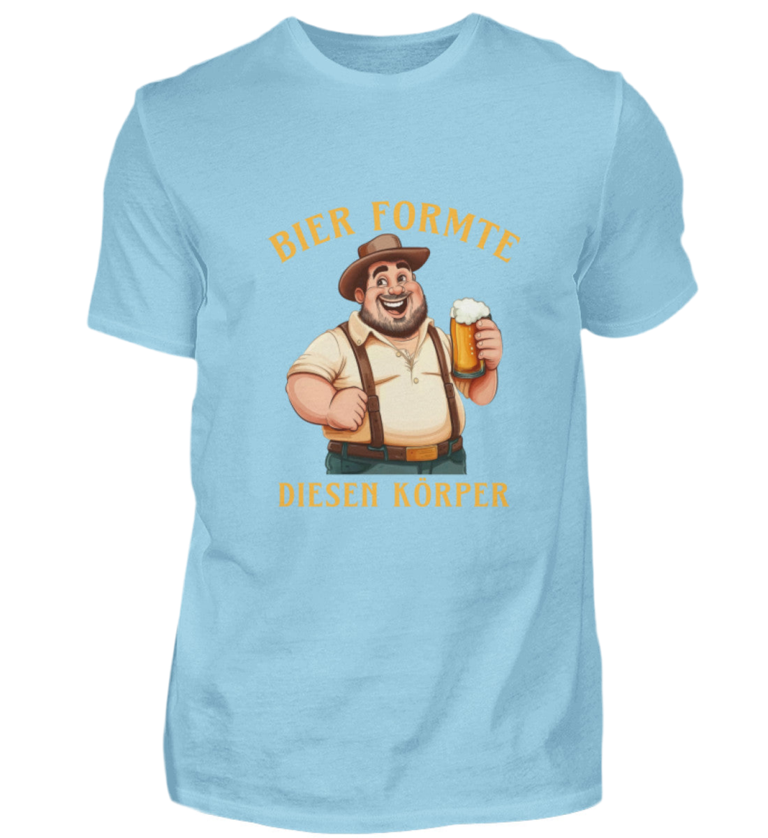 Bier formte diesen Körper  - Premiumshirt