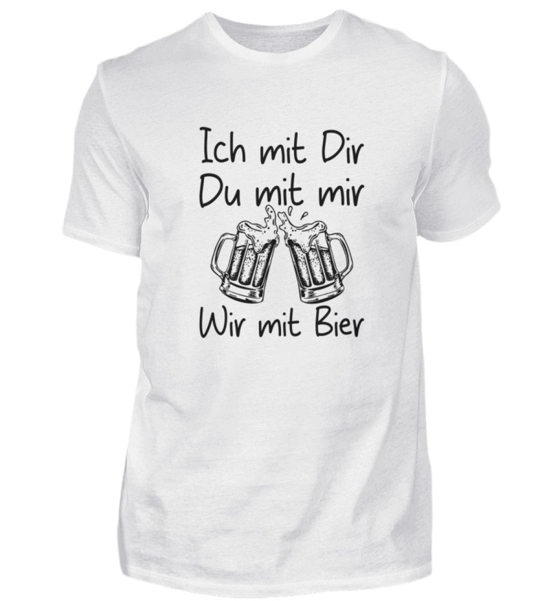 Wir mit Bier  -  Premiumshirt