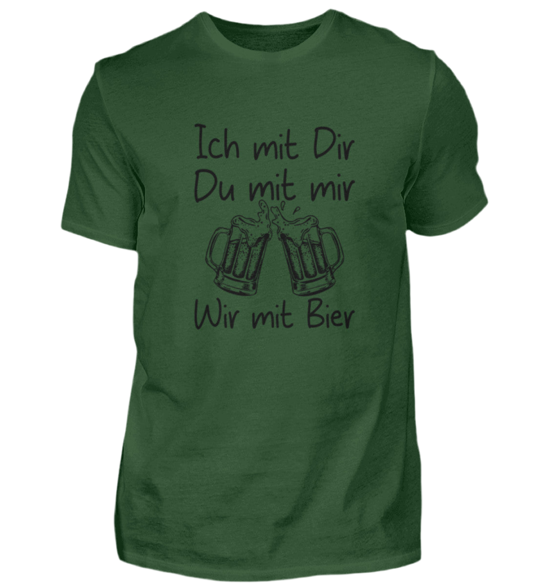 Wir mit Bier  -  Premiumshirt