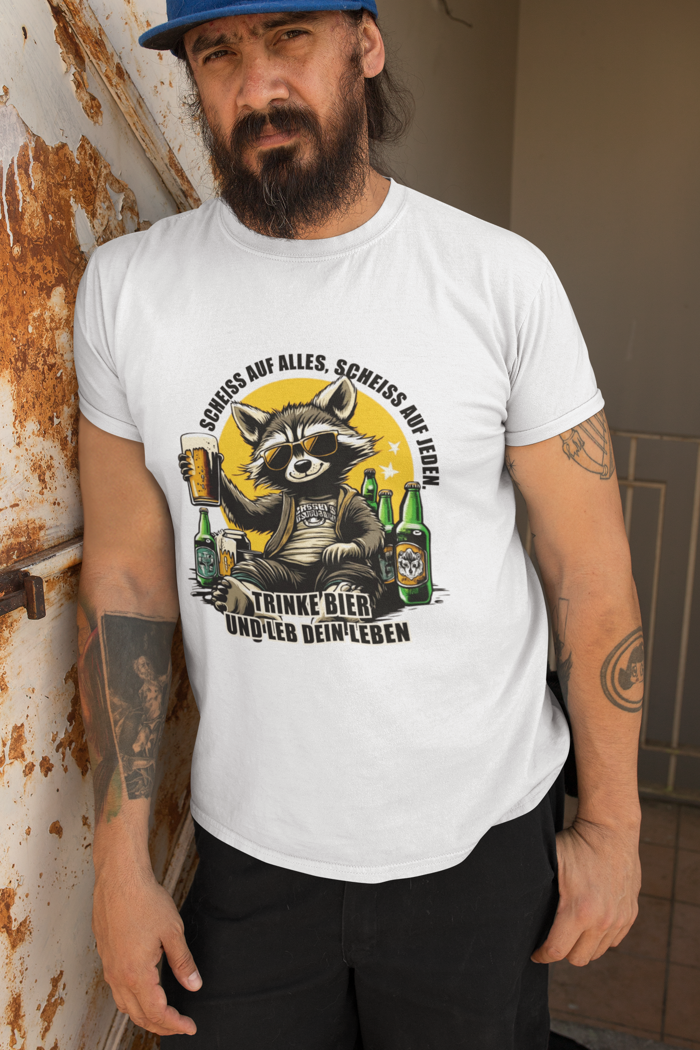 Leb dein Leben  - Premiumshirt